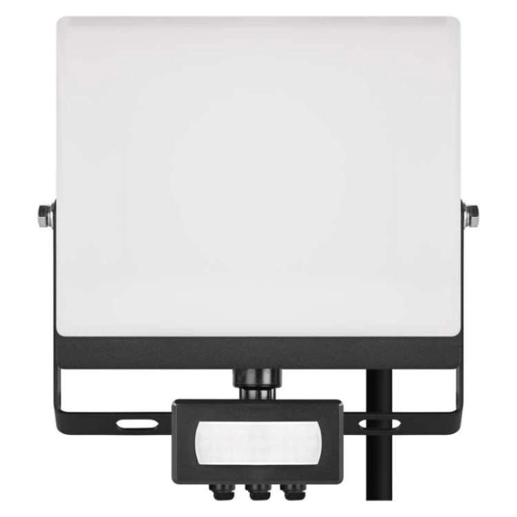 Naświetlacz LED TAMBO EVO z czujnikiem PIR, 30 W, 3000 lm, IP44, czarny