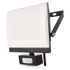 Naświetlacz LED TAMBO EVO z czujnikiem PIR, 50 W, 5000 lm, IP44, czarny