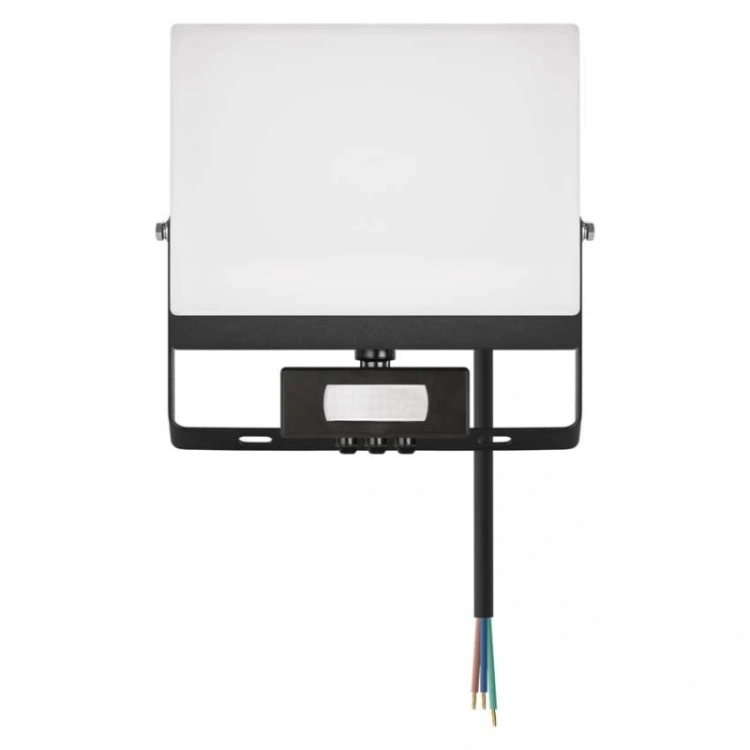 Naświetlacz LED TAMBO EVO z czujnikiem PIR, 50 W, 5000 lm, IP44, czarny