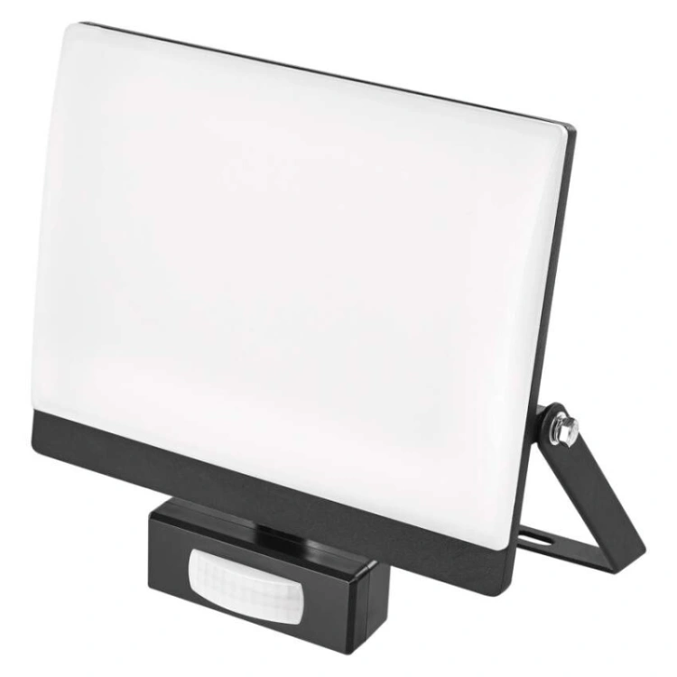 Naświetlacz LED TAMBO EVO z czujnikiem PIR, 50 W, 5000 lm, IP44, czarny