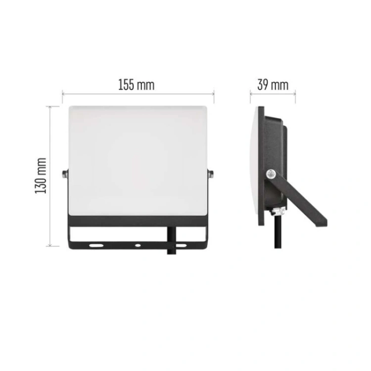 Naświetlacz LED TAMBO EVO, 30 W, 3000 lm, IP65, czarny