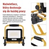 Naświetlacz LED GLARO 50 W, żółto-czarny, IP65, 5000 lm, neutralna biel
