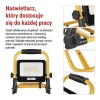 Naświetlacz LED GLARO 30 W, żółto-czarny, IP65, 3000 lm, neutralna biel