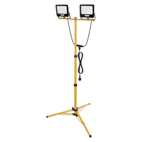 Naświetlacz LED GLARO, 2×50W + statyw, neutralna biel