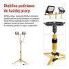 Naświetlacz LED GLARO, 2×30W + statyw, neutralna biel