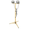 Naświetlacz LED GLARO, 2×30W + statyw, neutralna biel