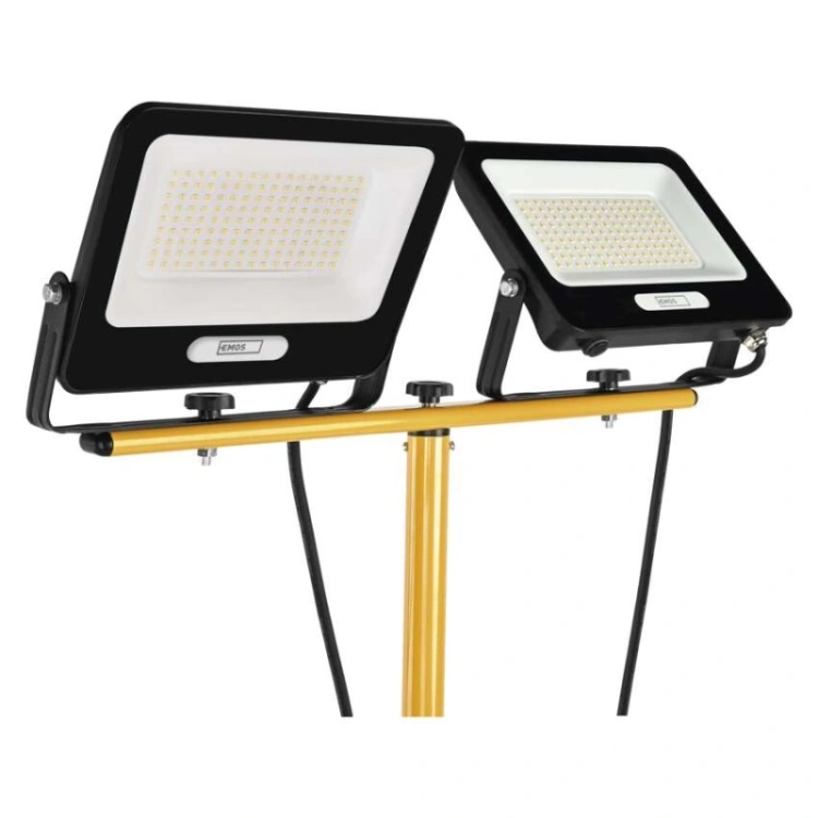 Naświetlacz LED GLARO, 2×100W + statyw, neutralna biel