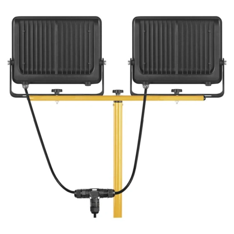 Naświetlacz LED GLARO, 2×100W + statyw, neutralna biel