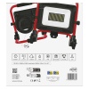 Naświetlacz LED ELION 50W, czerwony-czarny, IP65, 8000 lm, neutralna biel