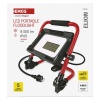 Naświetlacz LED ELION 50W, czerwony-czarny, IP65, 8000 lm, neutralna biel