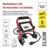 Naświetlacz LED ELION 20W, czerwony-czarny, IP65, 3000 lm, neutralna biel