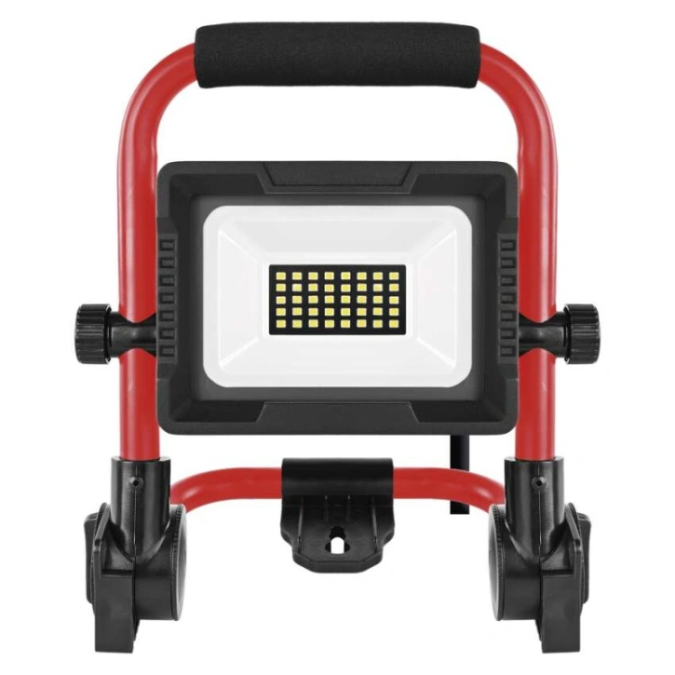 Naświetlacz LED ELION 20W, czerwony-czarny, IP65, 3000 lm, neutralna biel