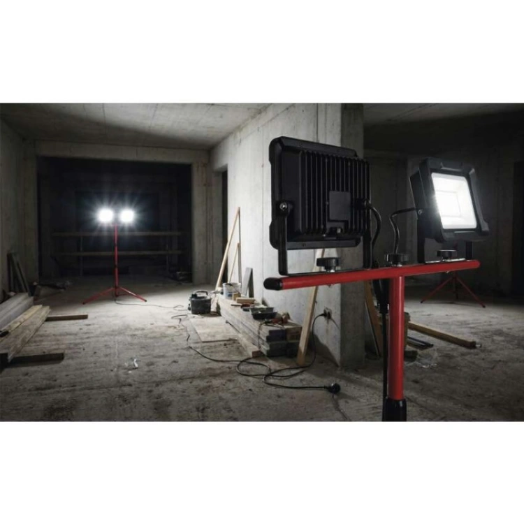 Naświetlacz LED ELION 2×50W + statyw, neutralna biel