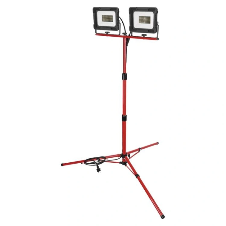 Naświetlacz LED ELION 2×50W + statyw, neutralna biel