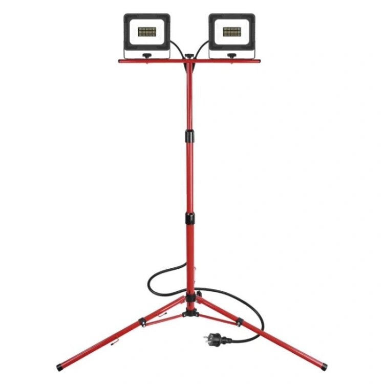 Naświetlacz LED ELION 2×30W + statyw, neutralna biel