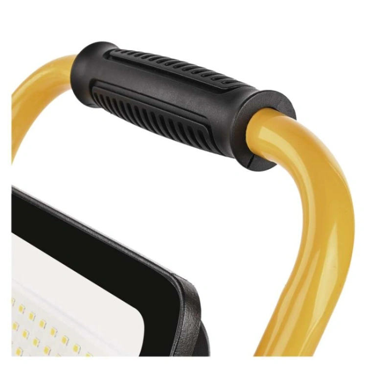 Naświetlacz LED GLARO 100 W, żółto-czarny, IP65, 10 000 lm, neutralna biel