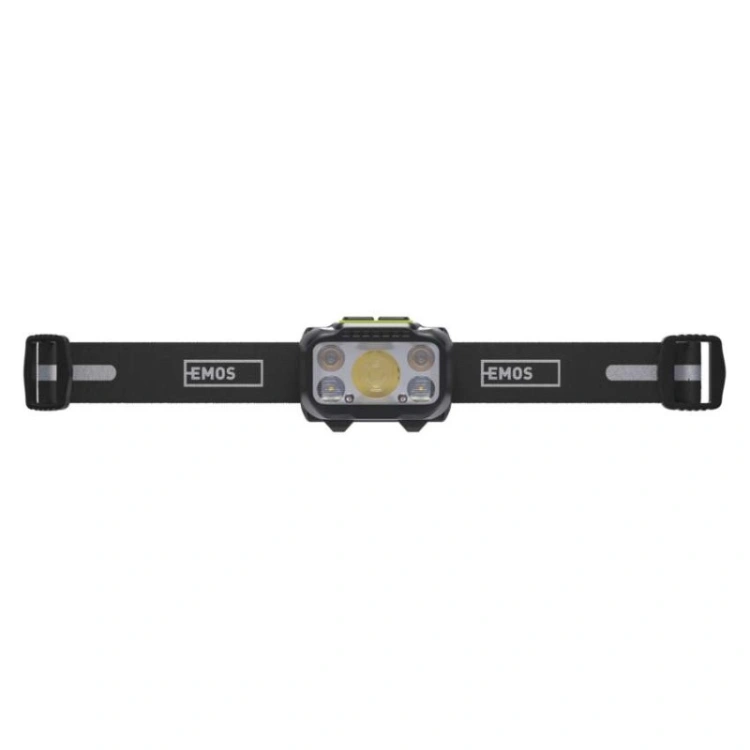 Latarka czołowa LED, 550 lm, Li-Pol 1000 mAh ładowalna / 3× AAA