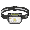 Latarka czołowa LED, 550 lm, Li-Pol 1000 mAh ładowalna / 3× AAA