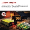 Latarka czołowa LED, 550 lm, Li-Pol 1000 mAh ładowalna / 3× AAA