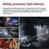 Latarka czołowa LED, 500 lm, Li-Ion 800 mAh ładowalna