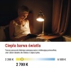 Żarówka LED Filament A70 / E27 / 11.6 W (150 W) / 2 452 lm / ciepła biel / A CLASS