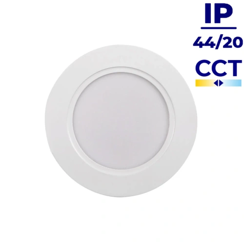Okrągła oprawa podtynkowa LED Kanlux TAVO DO 9W CCT 36525