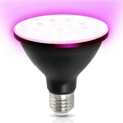 Czarna żarówka do roślin LED Kobi PLANTY B 9W E27