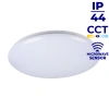 Biały plafon LED MILEDO CORSO 18W CCT-SE z czujnikiem ruchu