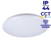 Biały plafon LED MILEDO CORSO 24W CCT-SE z czujnikiem ruchu