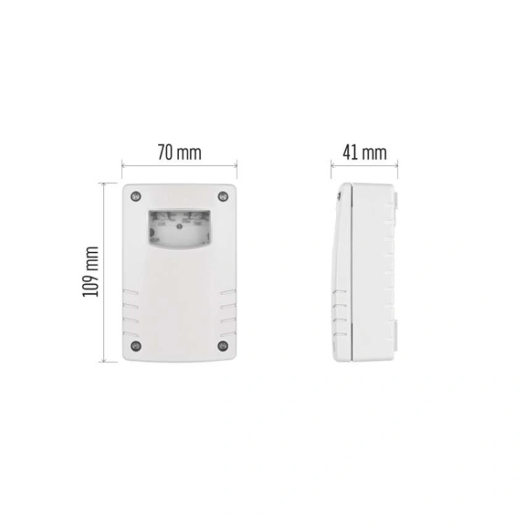 Czujnik zmierzchu 1800W IP65 biały