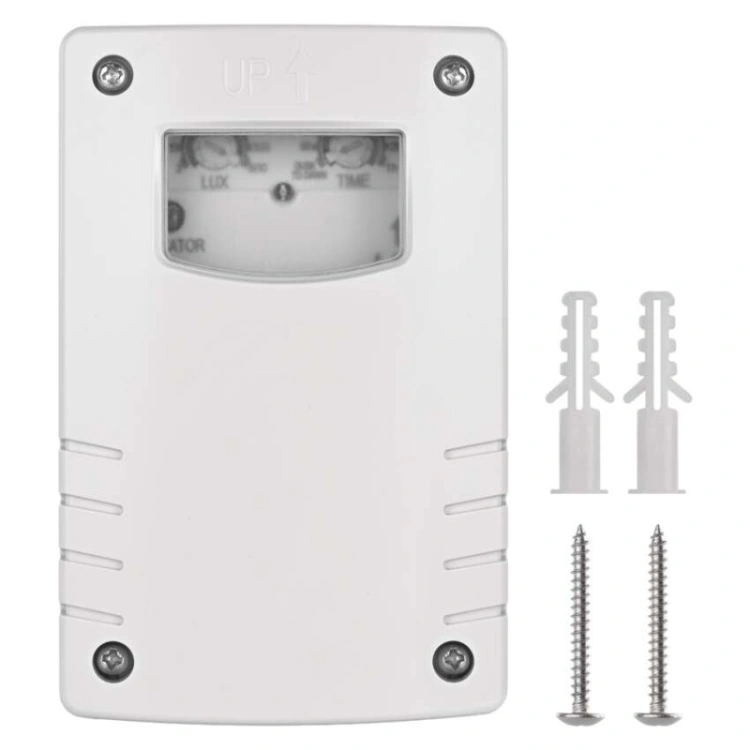 Czujnik zmierzchu 1800W IP65 biały