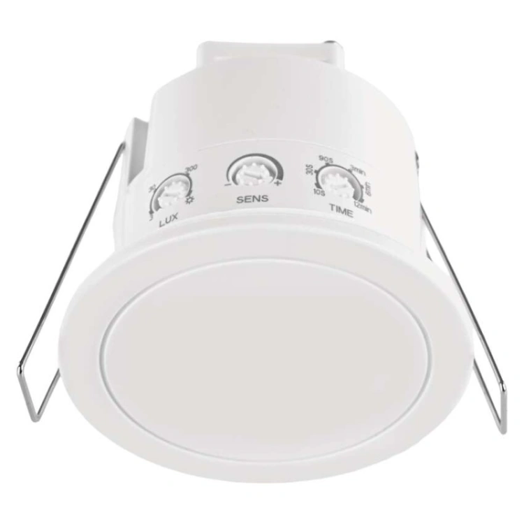 Mikrofalowy czujnik obecności IP20 24GHZ 2000W, biały