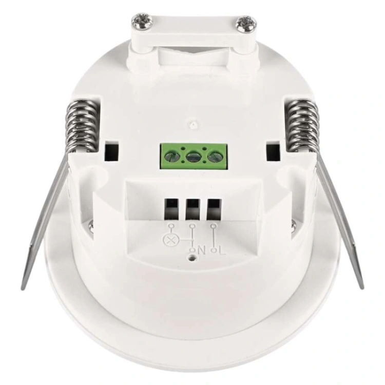 Mikrofalowy czujnik obecności IP20 24GHZ 2000W, biały