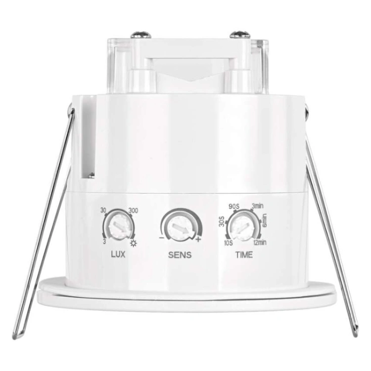 Mikrofalowy czujnik obecności IP20 24GHZ 2000W, biały