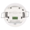 Mikrofalowy czujnik obecności IP20 24GHZ 2000W, biały