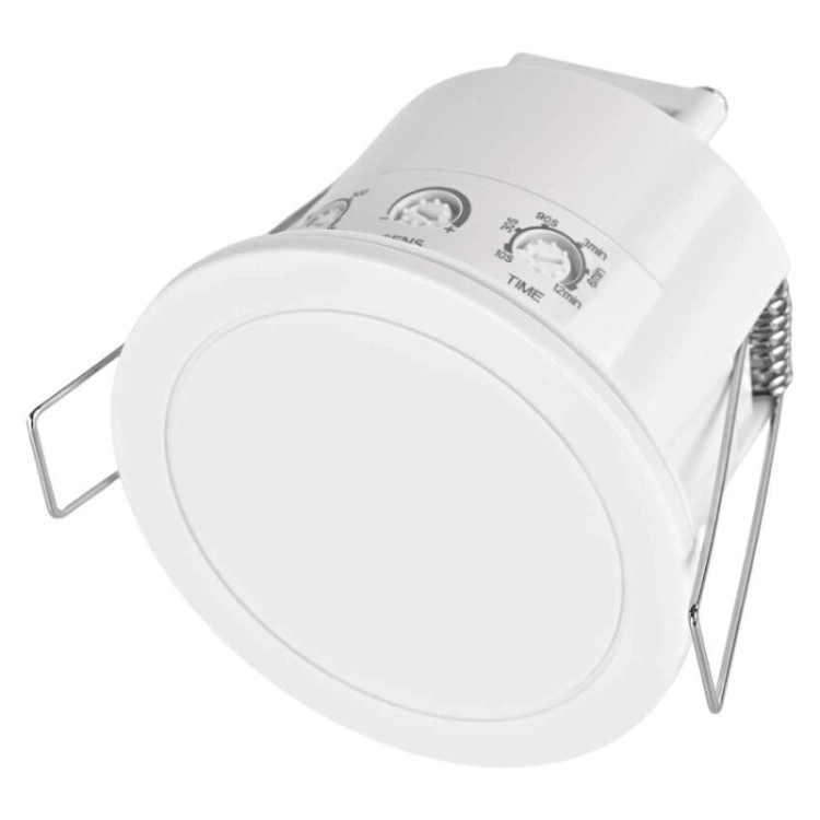 Mikrofalowy czujnik obecności IP20 24GHZ 2000W, biały