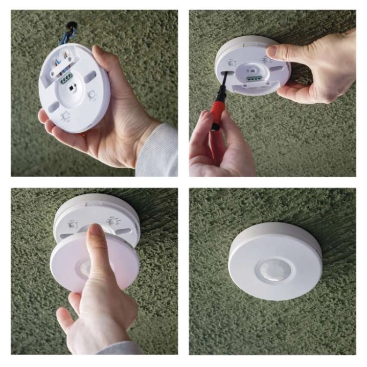 Czujnik ruchu PIR IP65 2000W, biały