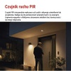 Czujnik ruchu PIR IP65 2000W, biały
