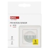 Czujnik ruchu PIR IP20 500W, biały