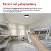 Oprawa LED nawierzchniowa ILVI, okrągła 30 W, regulacja jasności + CCT, czarna + szampańs