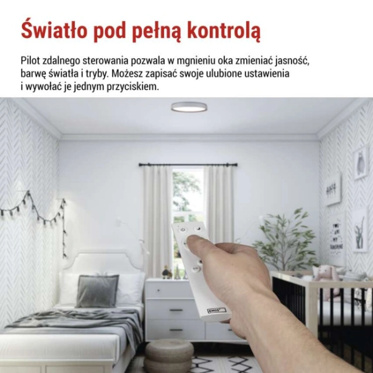 Oprawa LED nawierzchniowa ILVI, okrągła, 30 W, z funkcją ściemniania i zmianą CCT, biała