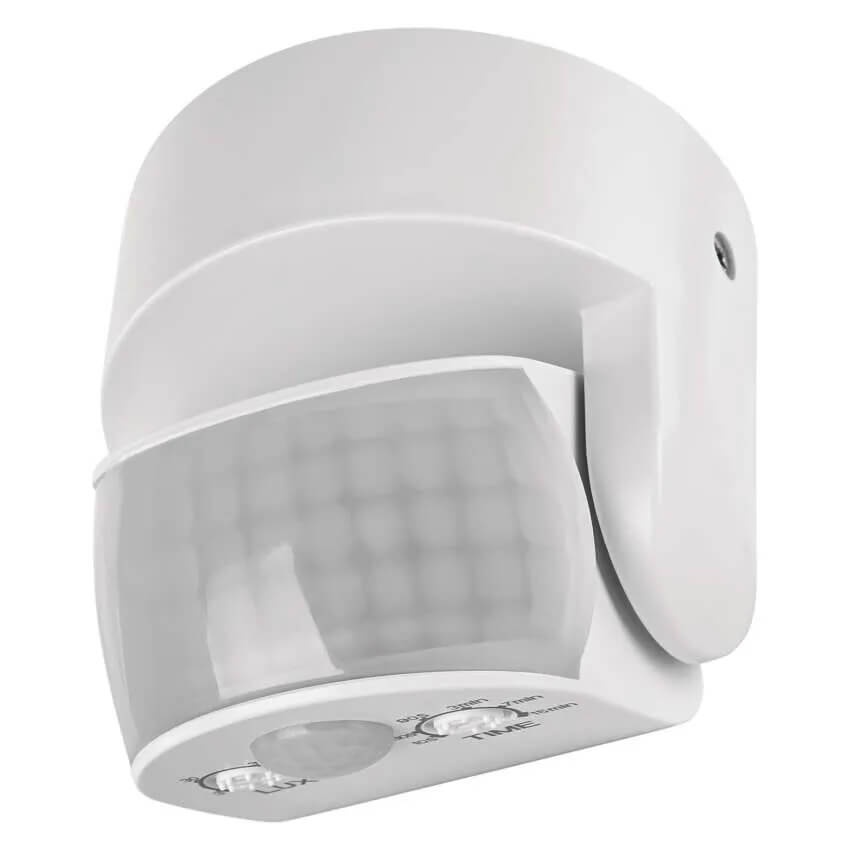 Biały czujnik ruchu PIR 1200W IP65