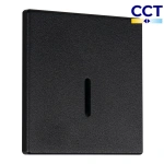 Czarna oprawa schodowa Kanlux MAGNIK I L CCT B 90792