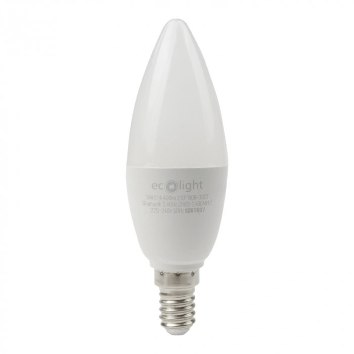 Żarówka LED C37 5W RGB+CCT Tuya Smart Bluetooth