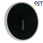 Czarna okrągła oprawa schodowa Kanlux MAGNIK I O AMB CCT B 90806