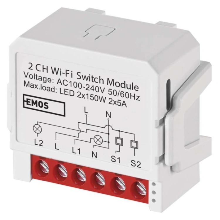 GoSmart Moduł włączeniowy IP-2202SW, WiFi, 2-kanałowy
