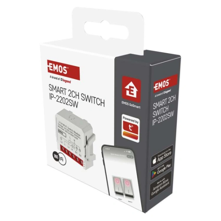 GoSmart Moduł włączeniowy IP-2202SW, WiFi, 2-kanałowy