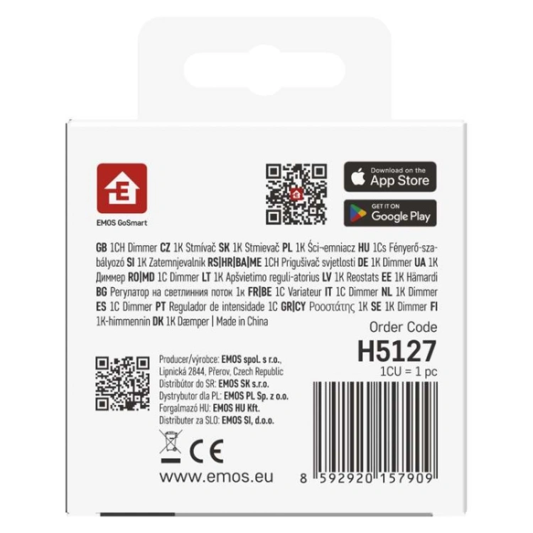 GoSmart Moduł ściemniacza IP-2211DW, WiFi, 1-kanałowy
