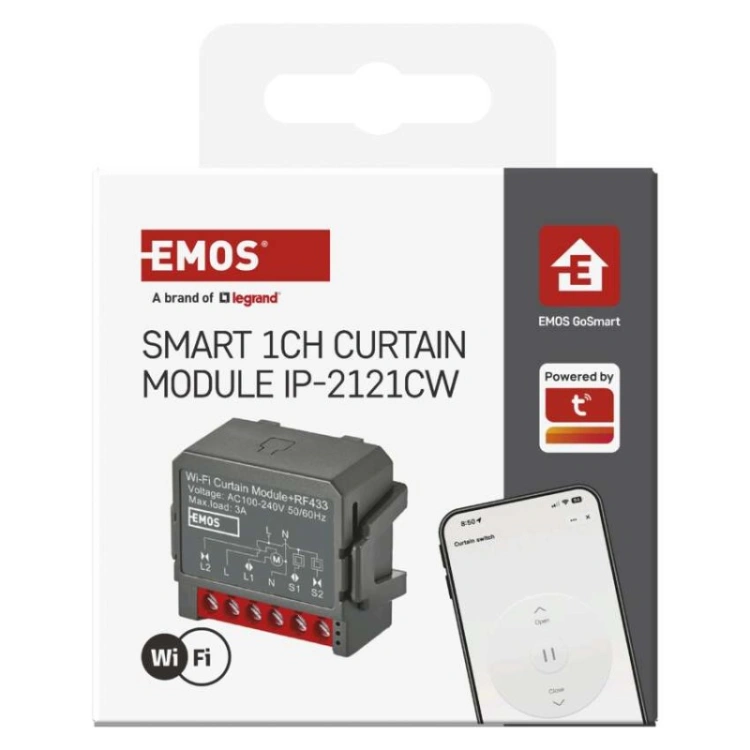 GoSmart Moduł rolety IP-2121CW, WiFi, 1-kanałowy