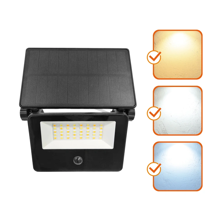 Naświetlacz solar LED NCS G2 20W 3CCT IP54 Kobi